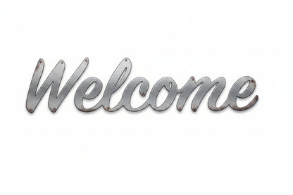 Rusty Metal Word Sign | Custom Cor10 Corten Steel Words & Names | Australian Made