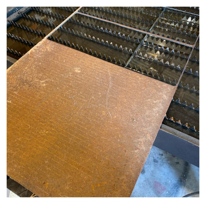 Metal Steel Corten Custom Plasma Cut to Size Shape - Full Custom Requests Available
