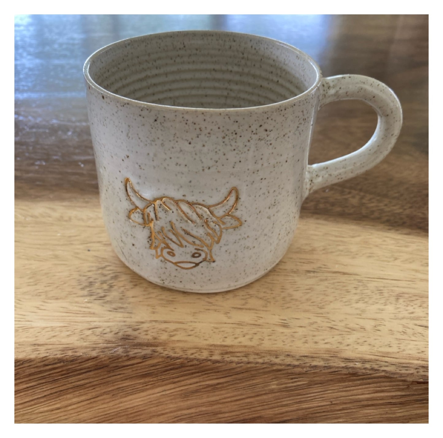 Mug Highland Cow Pottery Ceramic Aussie Made