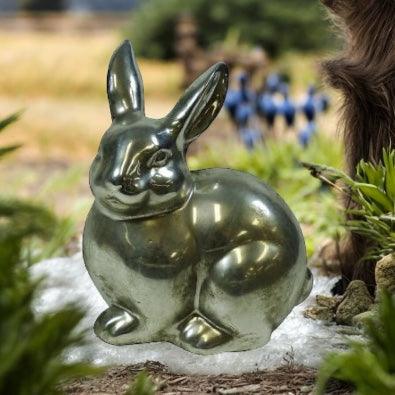 Rabbit Boppity Vintage Silver Ornament - The Renmy Store Homewares & Gifts 