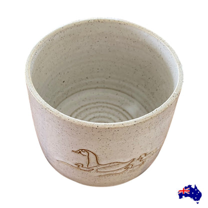 Handmade Duck Ceramic Mug Cup | Aussie Made Wolf and Clay Farmhouse Gift