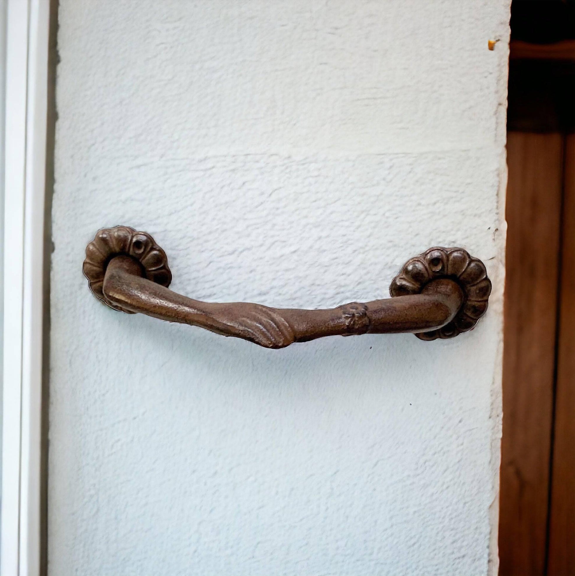 Towel Holder Rustic Vintage Bathroom Kitchen - The Renmy Store Homewares & Gifts 