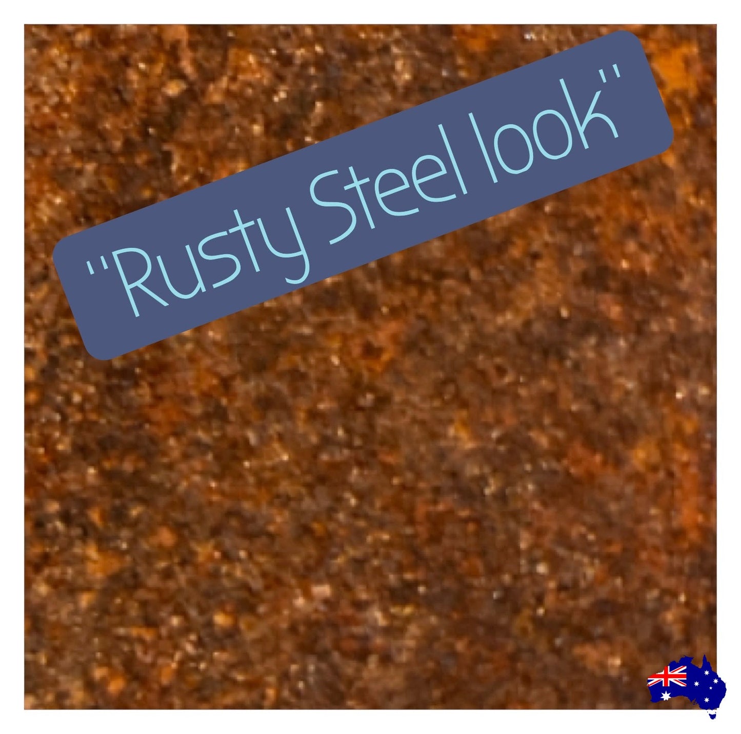 Property Address Script Custom Rusty Cor10 Steel Metal Sign