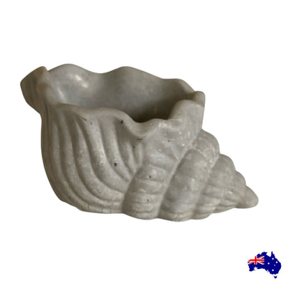 Pure Beeswax Shell Candle Set of 2 Coastal Aussie Handmade