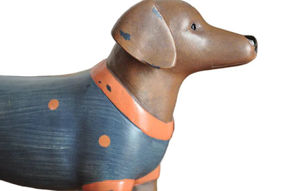 Dachshund Sausage Dog Resin Ornament | Funky Jumper Home Garden Decor