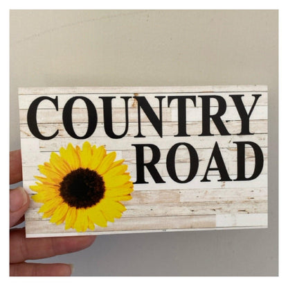 Sunflower Custom Personalised Sign - The Renmy Store Homewares & Gifts 