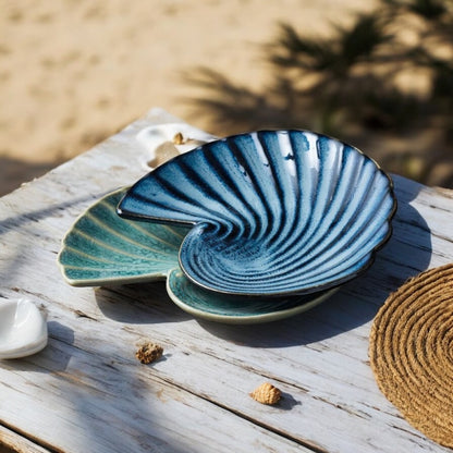 Plate Shell Coastal Beach House Kitchen