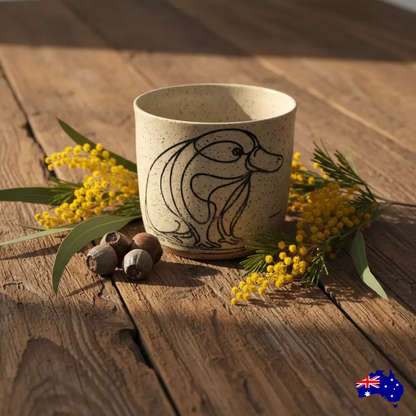 Handmade Platypus Ceramic Mug Cup | Aussie Made Wolf and Clay Wildlife Gift
