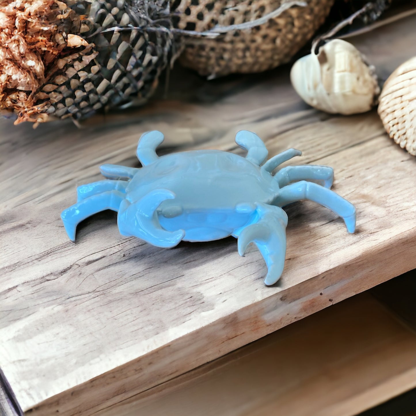 Crab Blue Ocean Ornament
