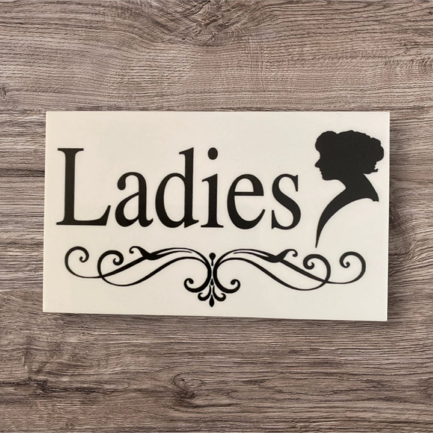 Toilet Door Ladies Gents Vintage Antique Sign