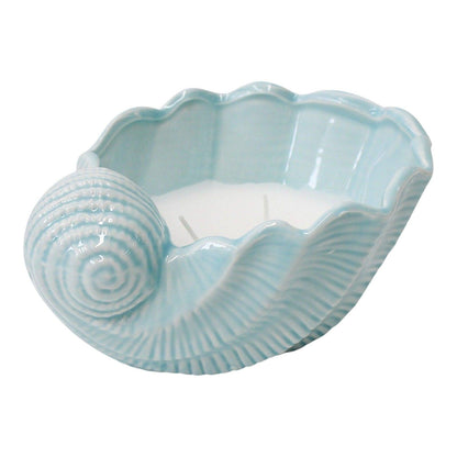 Shell Candle Whale Seahorse Shells Gift - The Renmy Store Homewares & Gifts 