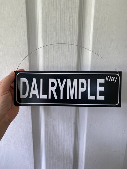 Custom Street Sign - Personalised Property Signage - Australian Made
