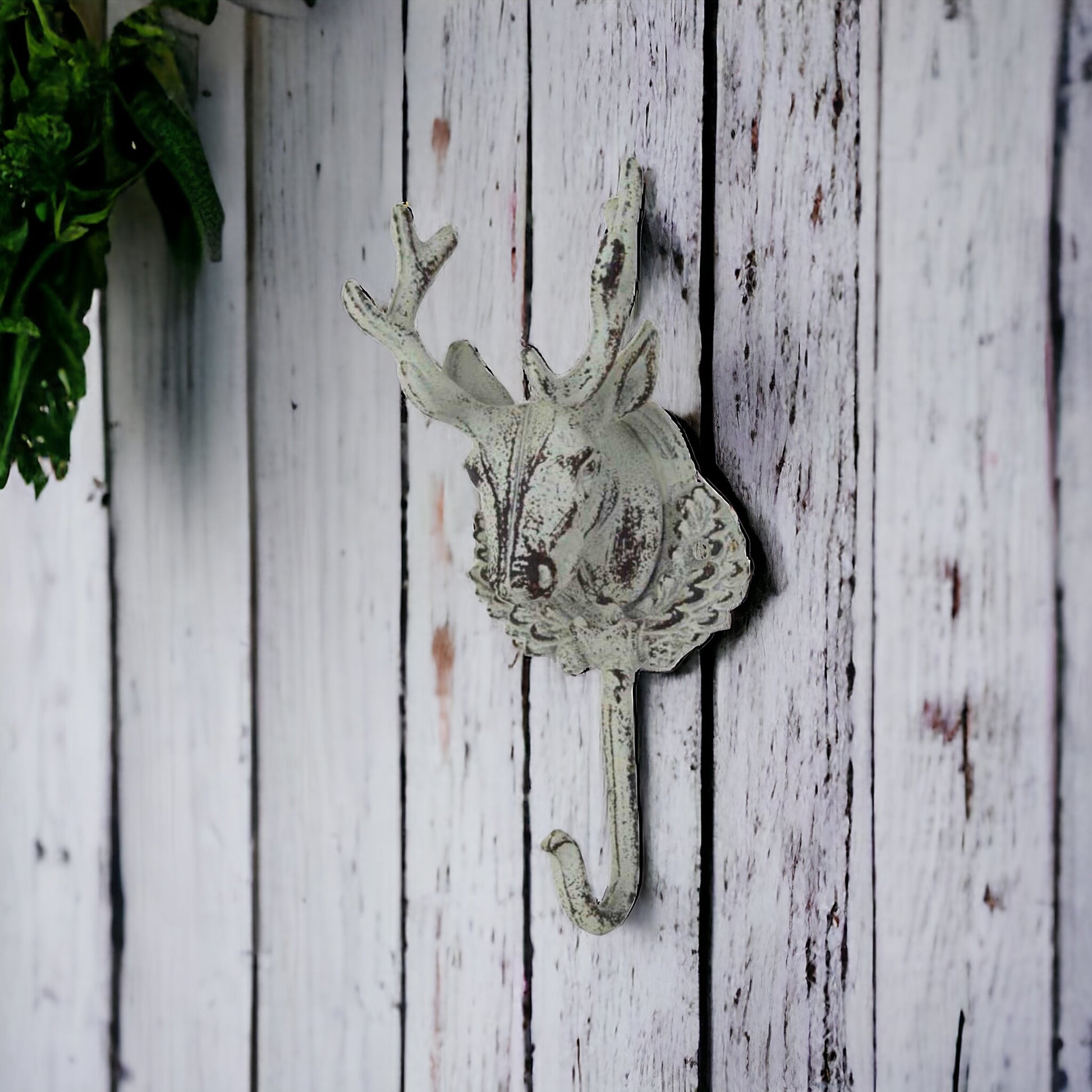 Deer Stag Hook Rustic Antique - The Renmy Store Homewares & Gifts 