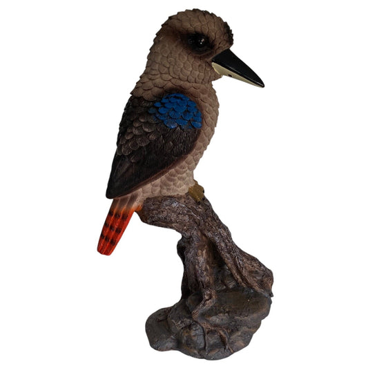 Kookaburra Ornament 34cm | Australian Bird Resin Home Decor Gift