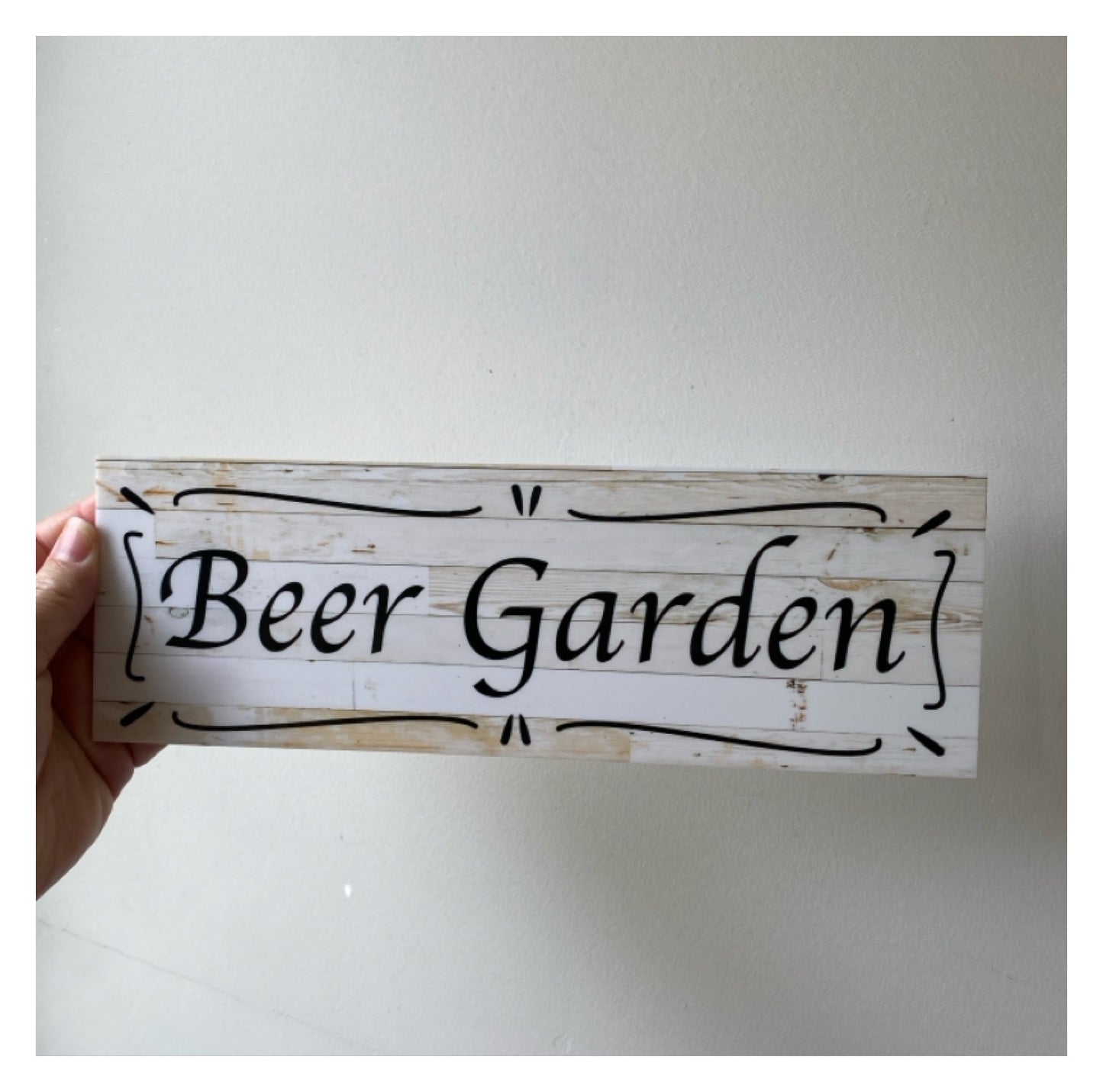 Cottage Custom Personalised Rustic Chic Sign