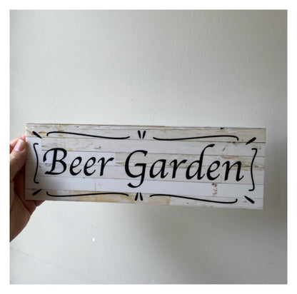 Cottage Custom Personalised Rustic Chic Sign