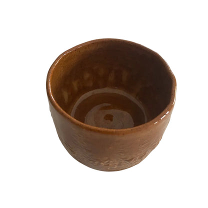 Handmade Floral Earth Leaf Ceramic Mug Cup | Aussie Made Wolf and Clay Gift
