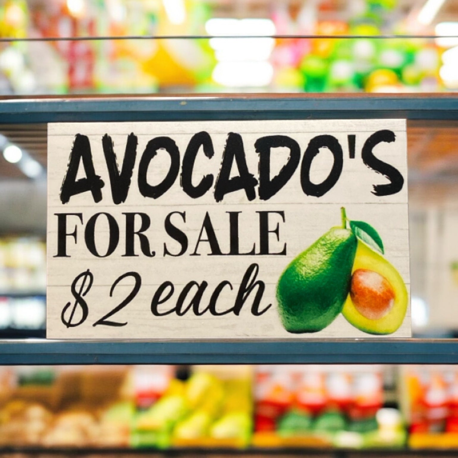 Avocados For Sale Farm Road Stall Custom Homesteading Sign - The Renmy Store Homewares & Gifts 