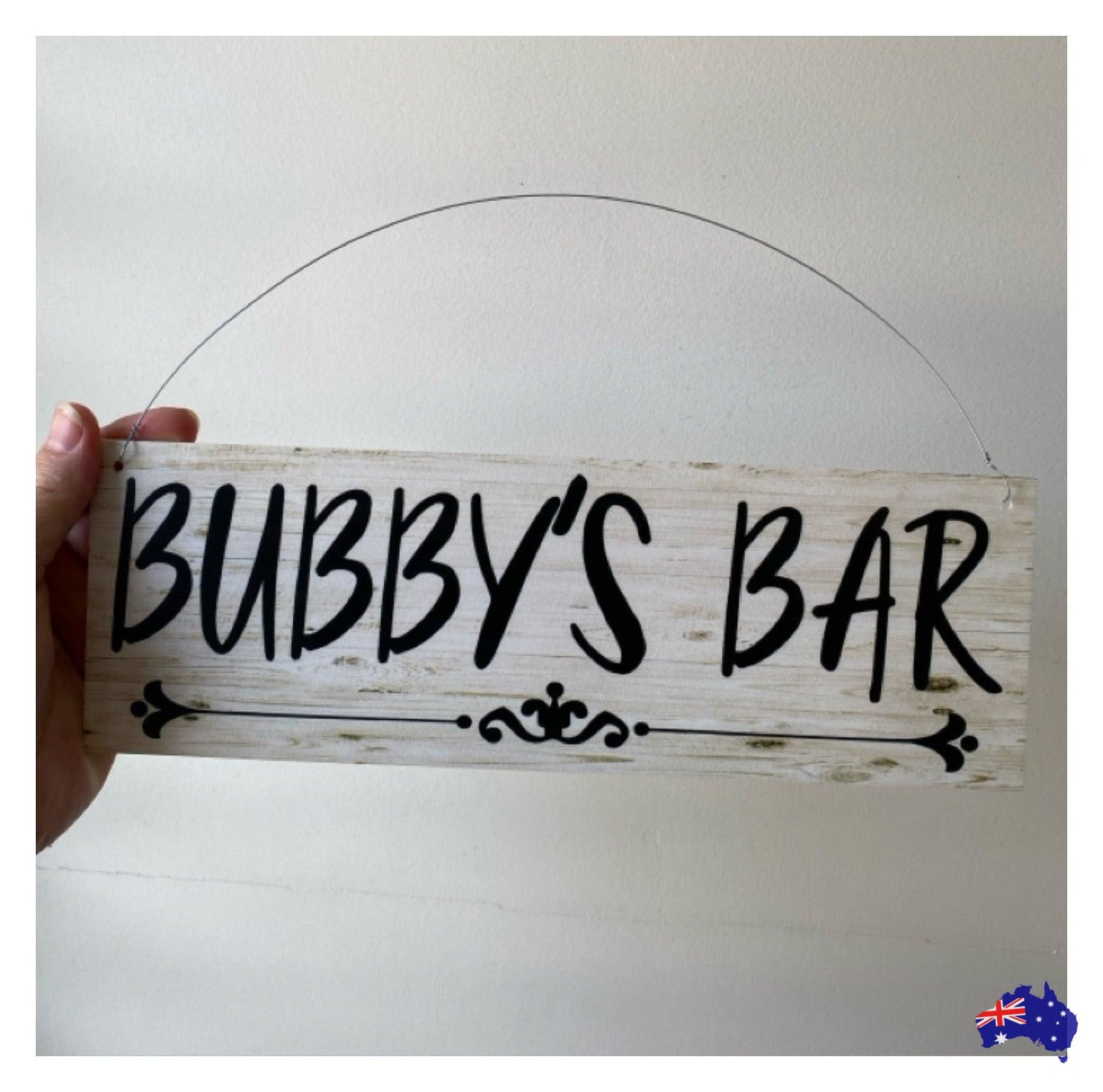 Bar Custom Personalised Vintage Sign - The Renmy Store Homewares & Gifts 