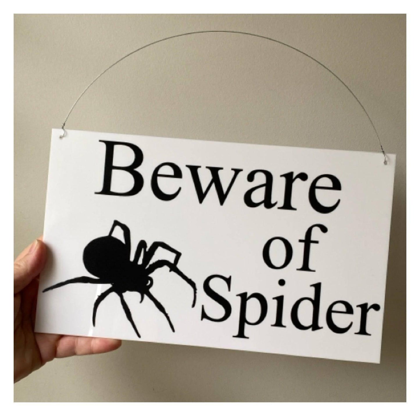 Spider Custom Personalised Sign - The Renmy Store Homewares & Gifts 