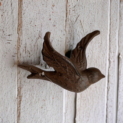 Bird Rustic Cast Iron Hook - The Renmy Store Homewares & Gifts 