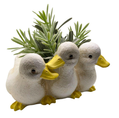 Duck Planter Garden Pot and Welcome Sign Gift Set - The Renmy Store Homewares & Gifts 