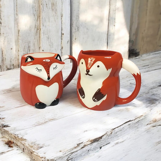 Fox Mug Coffee Ceramic