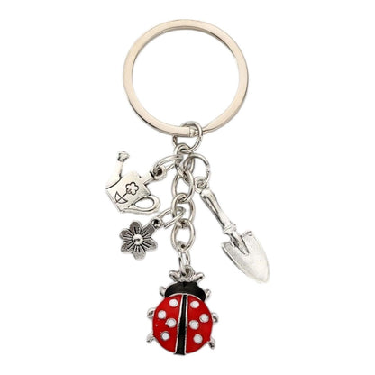 Lady Beetle Garden Dream Ornament Keyring Sign Gift Set