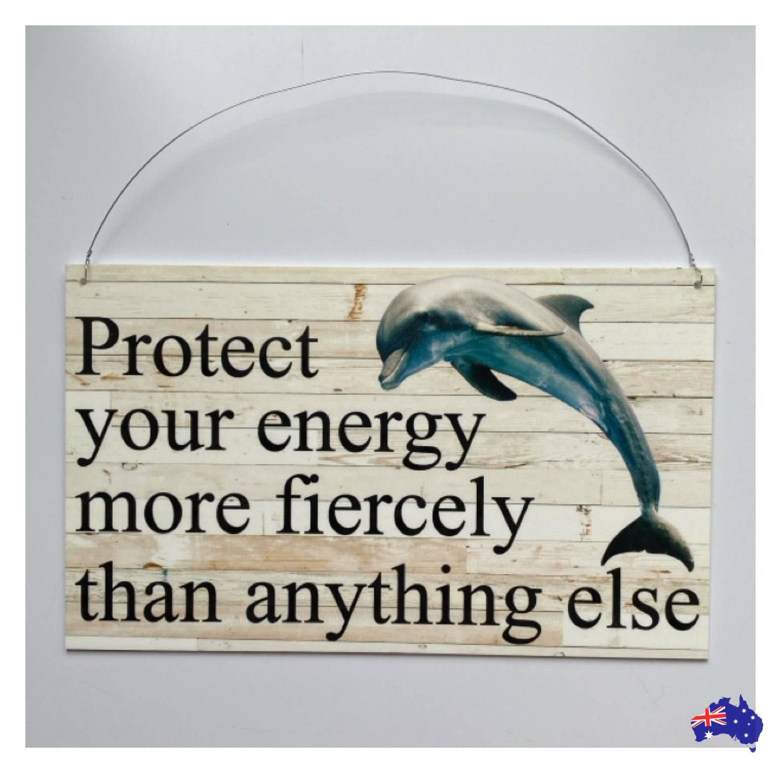 Dolphin Beach Custom Personalised Sign - The Renmy Store Homewares & Gifts 