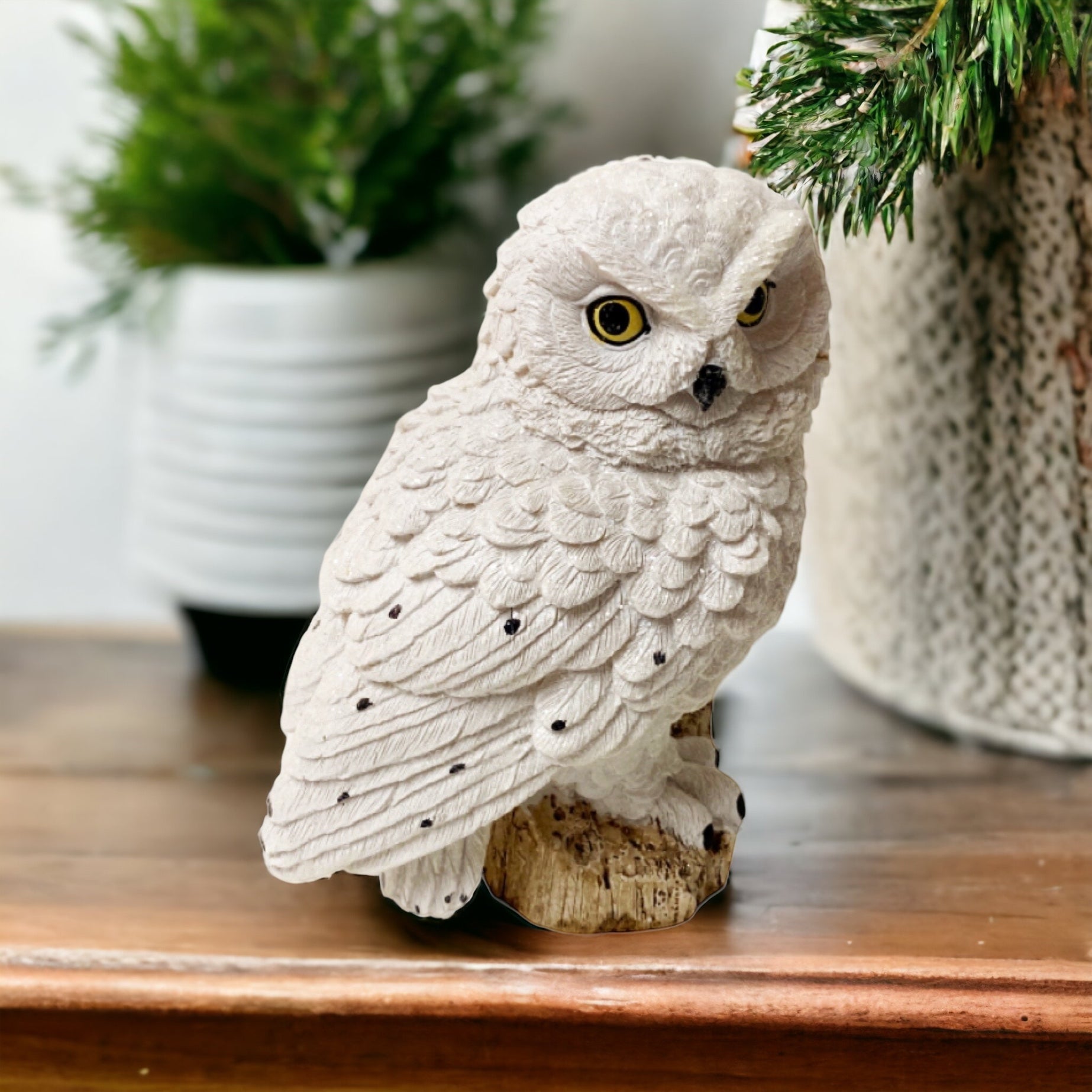 Owl Realistic Mystic Bird Ornament - The Renmy Store Homewares & Gifts 