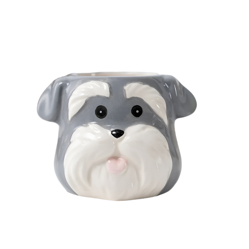 Pot Planter Garden Terrier Dog