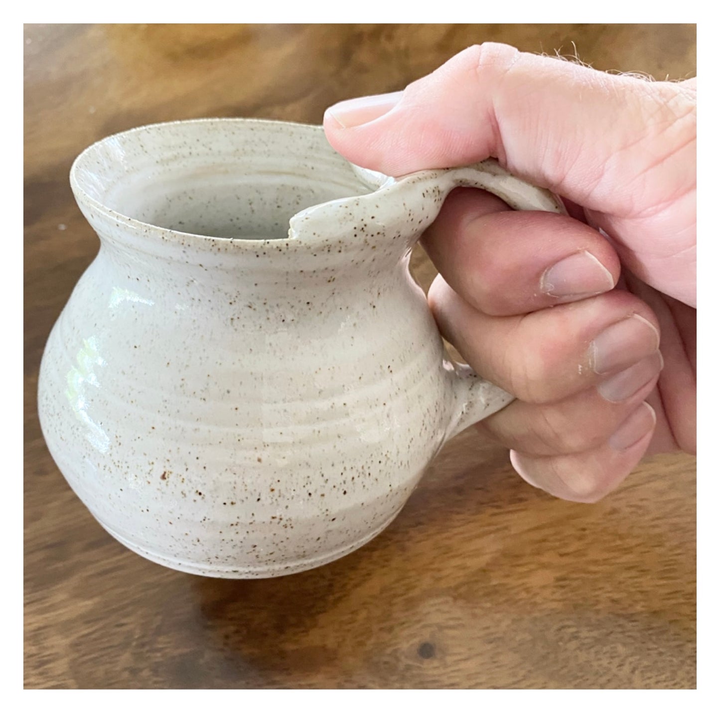 Mug Whale Tail Pottery Ceramic Aussie Made