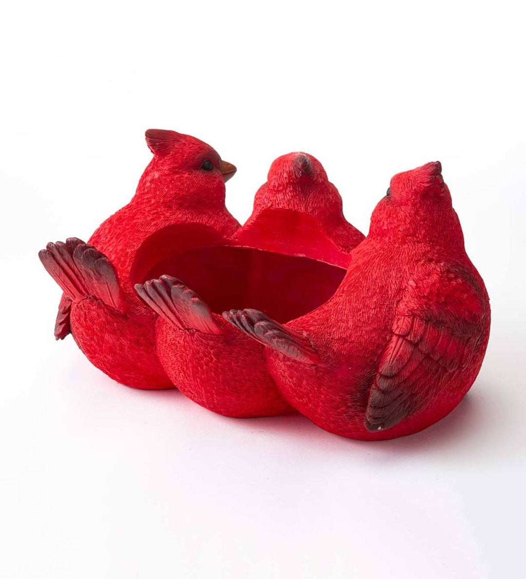 Planter Pot Red Bird Friends Home Garden