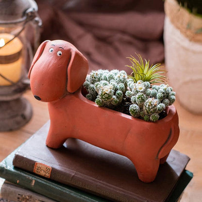 Planter Pot Super Dog Garden - The Renmy Store Homewares & Gifts 