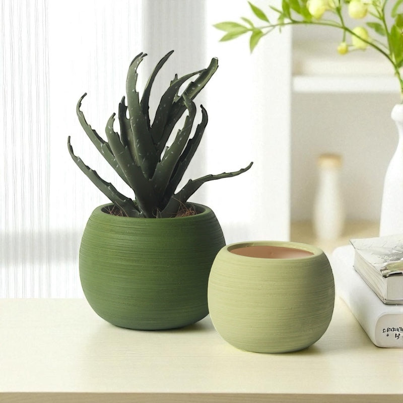 Planter Pot Garden Natural Earth Ceramic