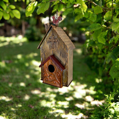 Bird House Rooster Farmhouse Garden - The Renmy Store Homewares & Gifts 