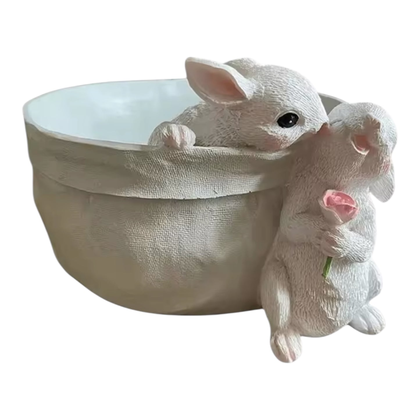 Bunny Rabbit Planter Pot Garden Flower