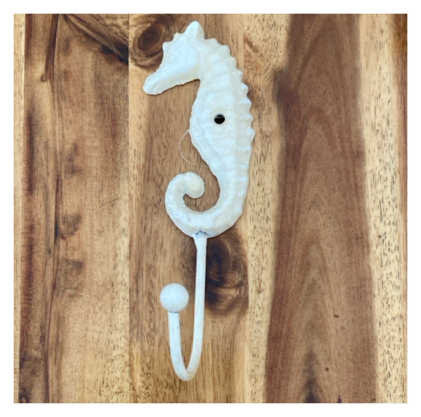 Hook Seahorse Cast Iron