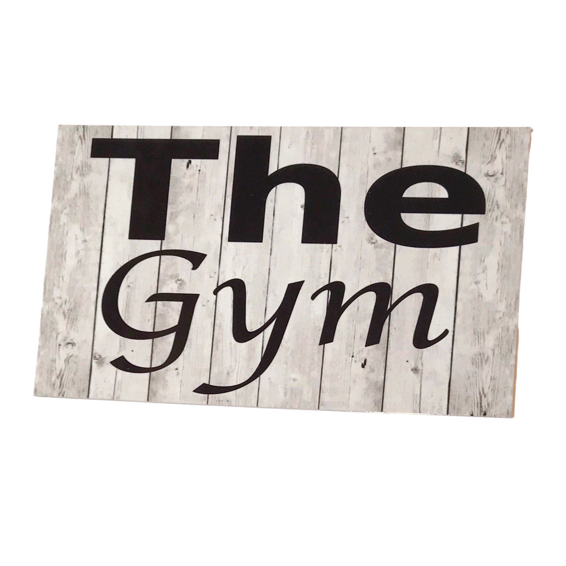 The Gym Door or Room Sign - The Renmy Store Homewares & Gifts 