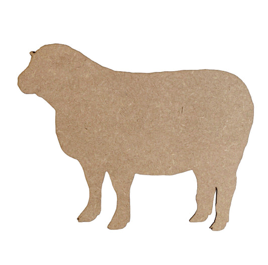 Sheep MDF Wooden Shape Farm DIY Cut Out Art Craft Decor - The Renmy Store Homewares & Gifts 
