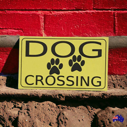 Dog Crossing Sign - The Renmy Store Homewares & Gifts 