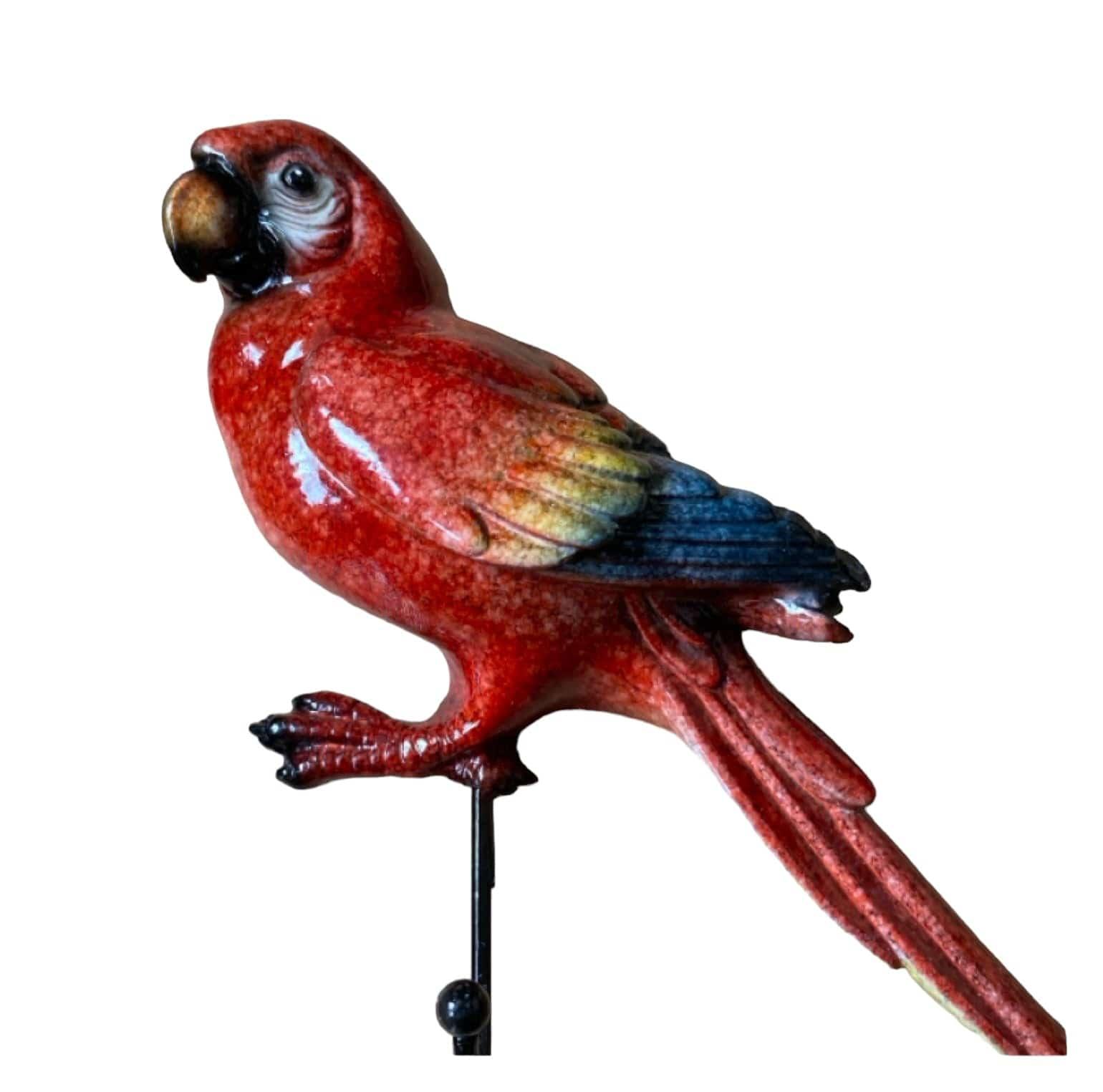 Parrot Red Bird Hook - The Renmy Store Homewares & Gifts 