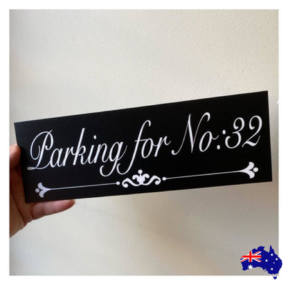 Family Name Custom Personalised Vintage Black Sign - The Renmy Store Homewares & Gifts 