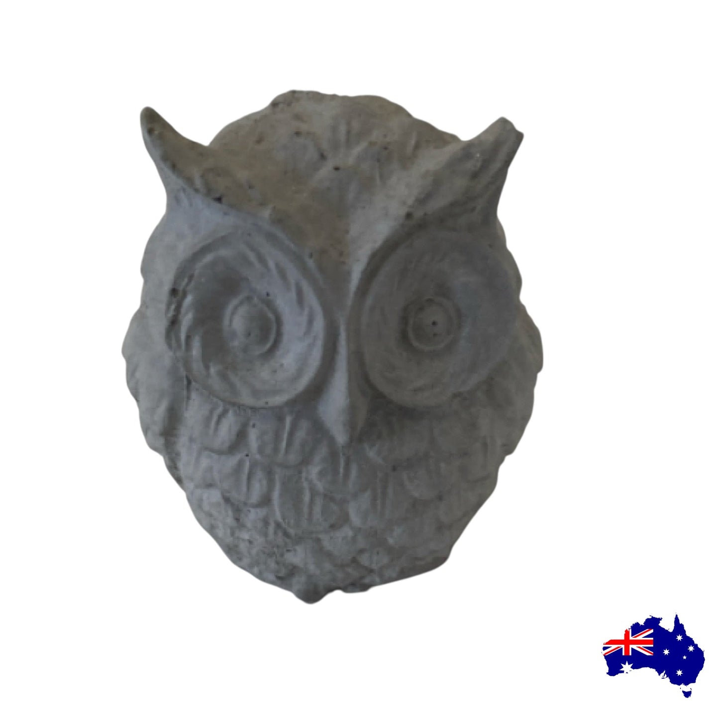 Owl Bird Aussie Handmade Concrete