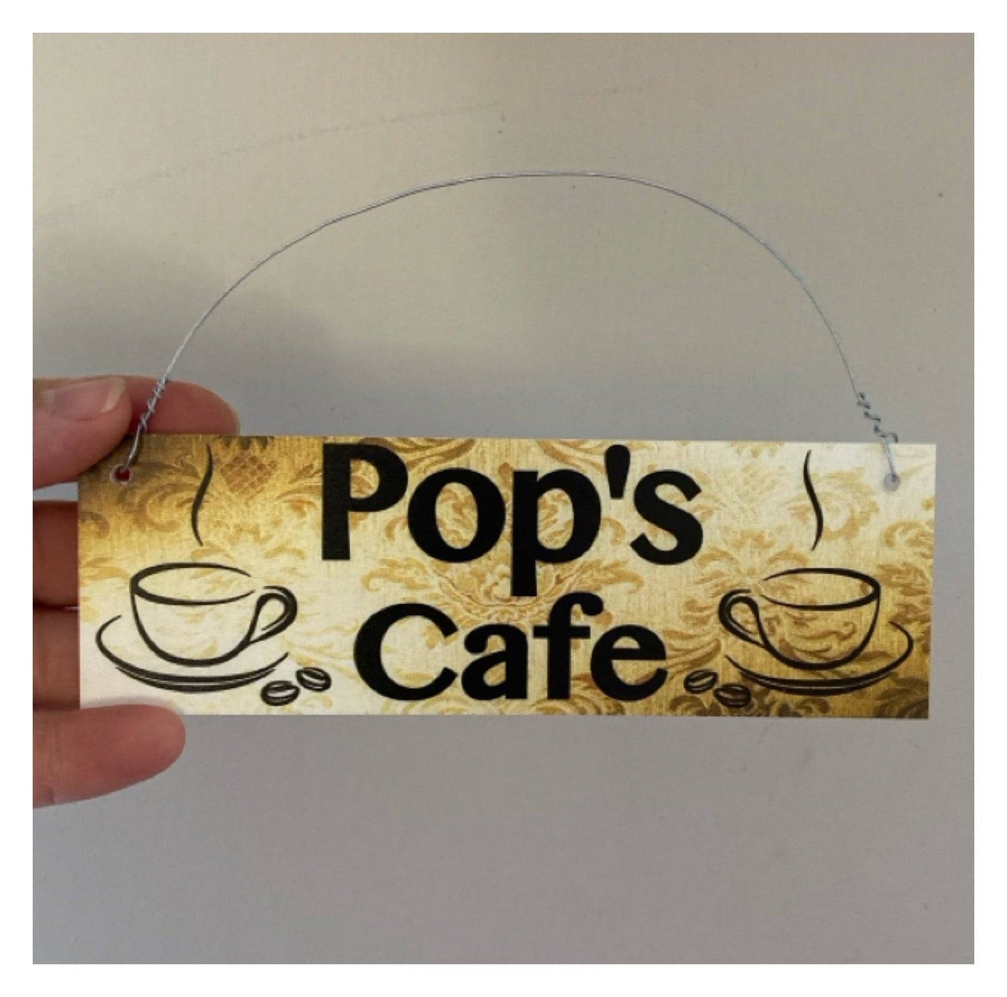 Custom Personalised Café Vintage Coffee Sign - The Renmy Store Homewares & Gifts 