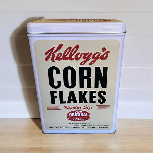 Corn Flakes Vintage Retro Box Tin Container