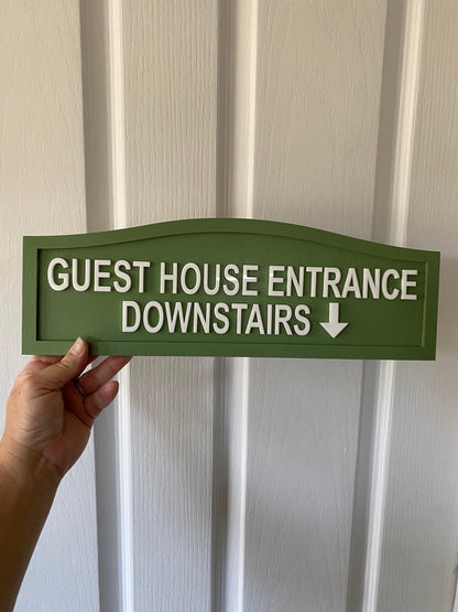 Custom Timber Name Sign | Personalised Cottage House Business Property Sign | Aussie Made