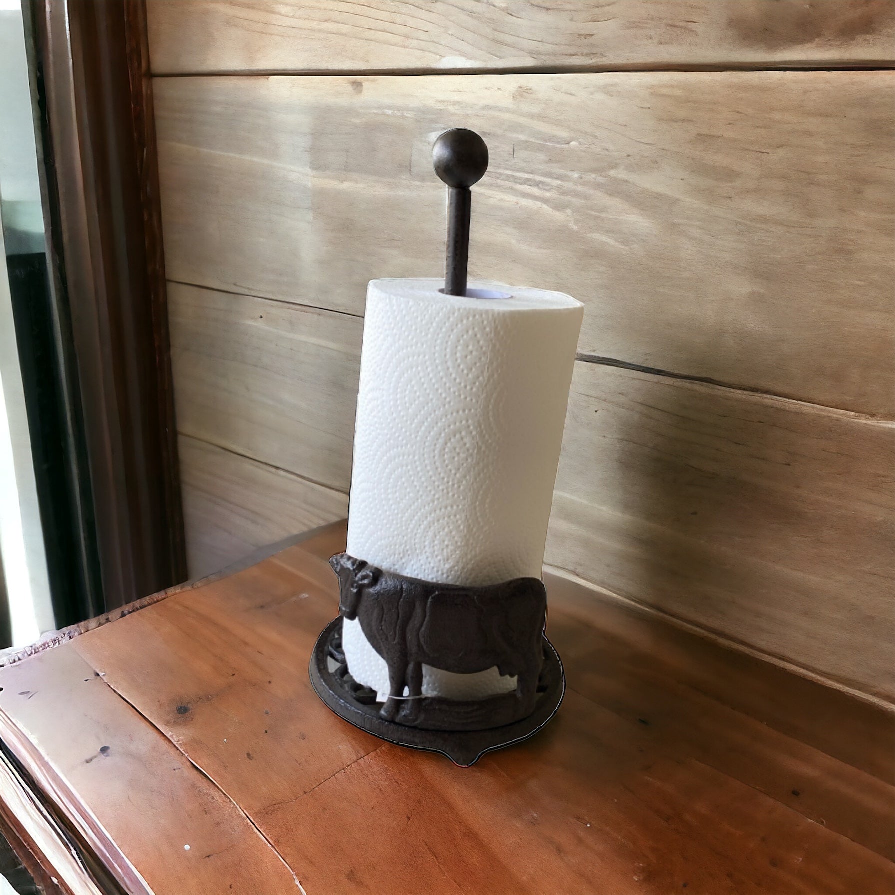 Paper Towel Dispenser Holder Cow - The Renmy Store Homewares & Gifts 