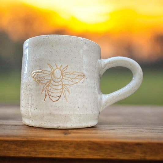 Mug Cup Bee Pottery Ceramic Aussie Made