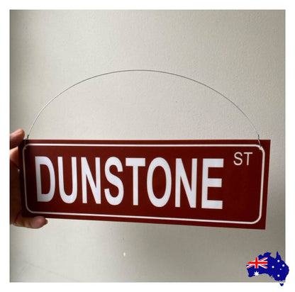 Street Custom Personalised Sign - The Renmy Store Homewares & Gifts 